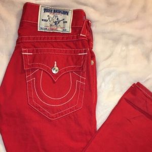 Red Men’s True Religion Jeans